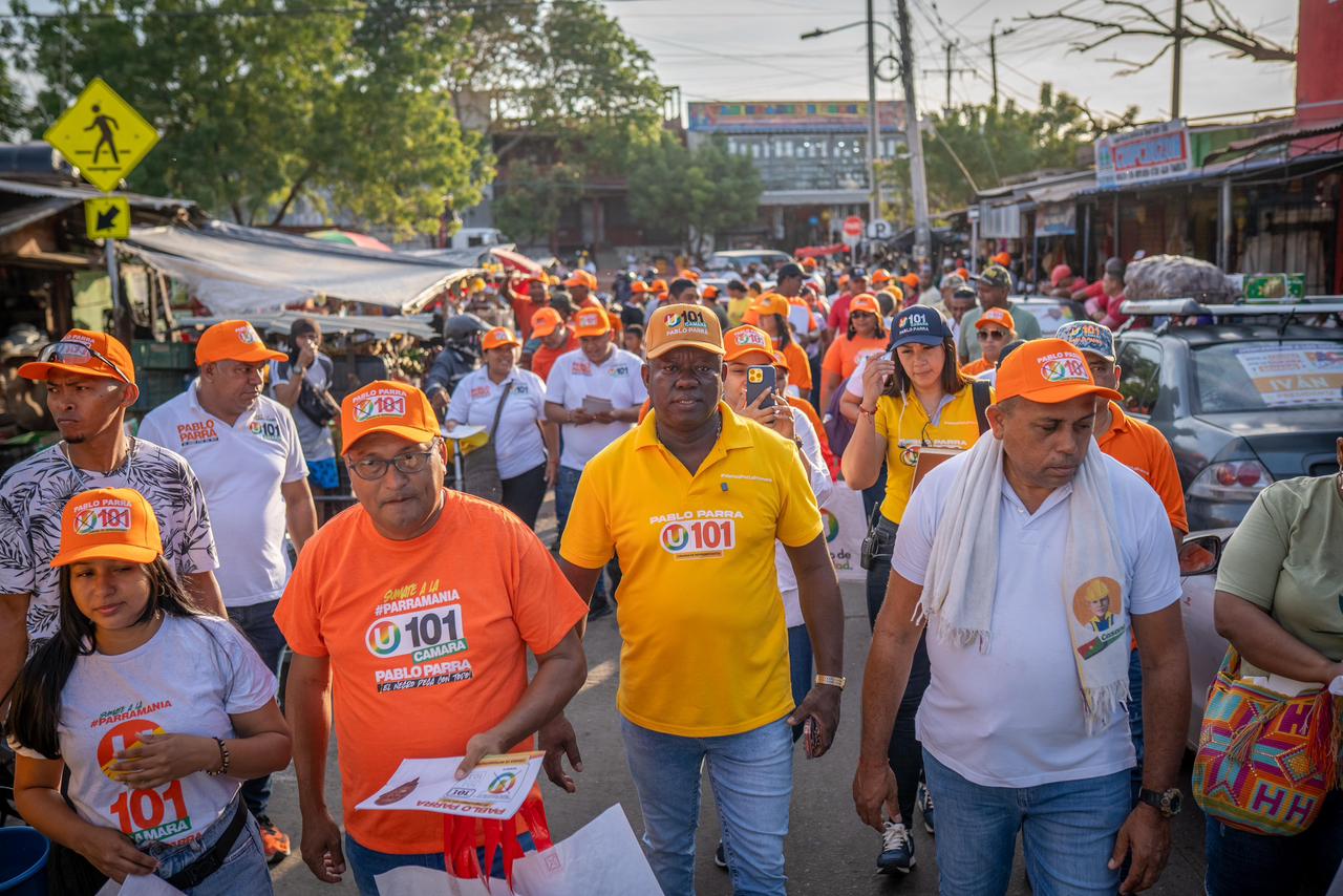 Desde el Mercado Nuevo, Pablo Parra reafirma que el guajiro que trabaja duro merece más oportunidades